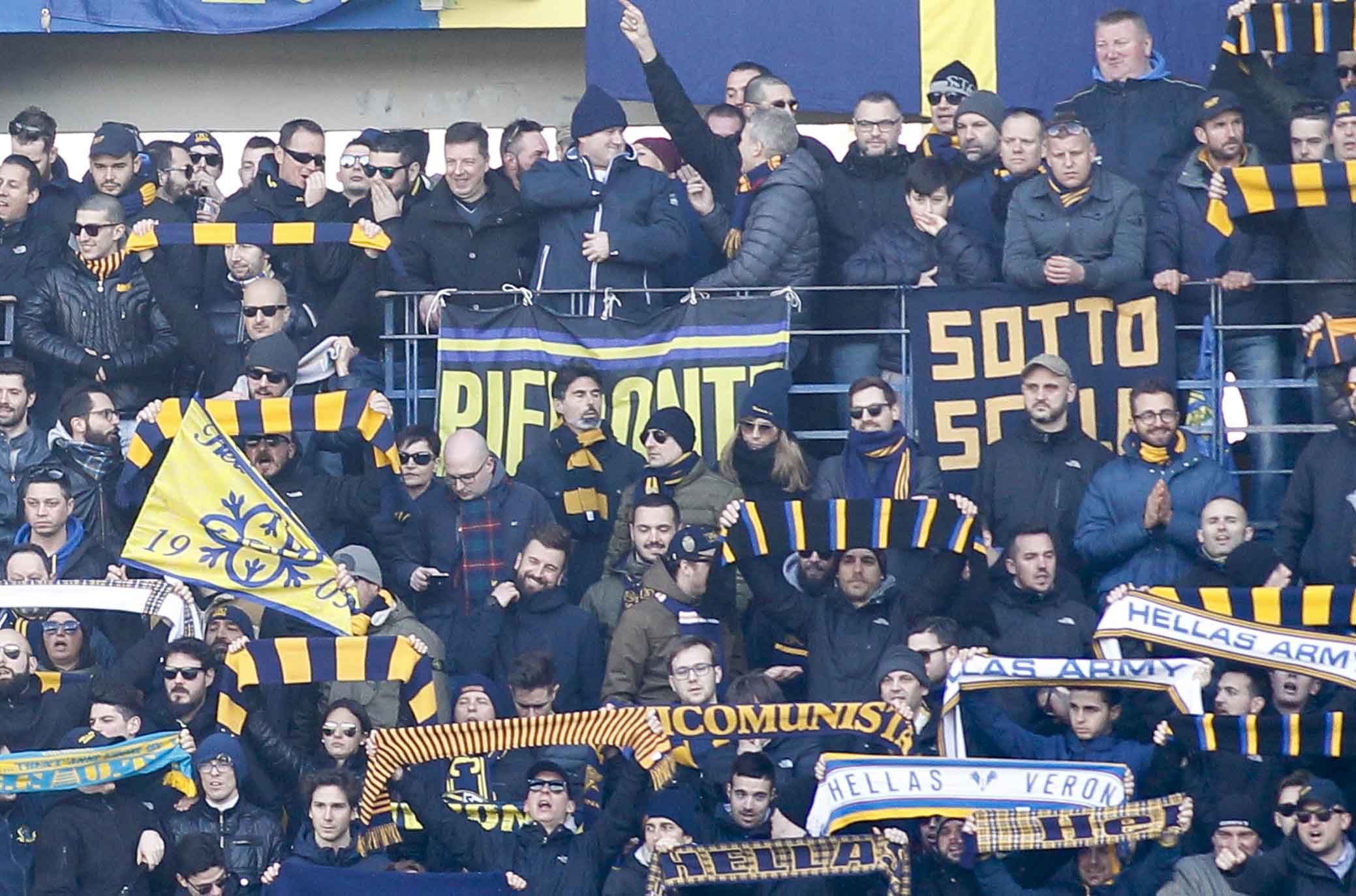 Verona tifosi
