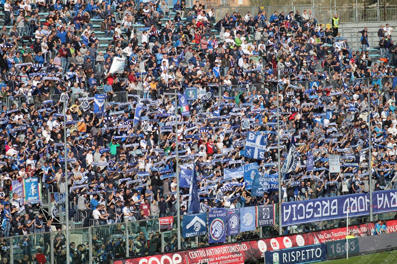 tifosi Brescia curva Nord