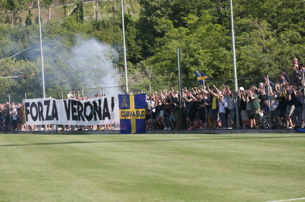 tifosi allenamento castelnuovo del garda