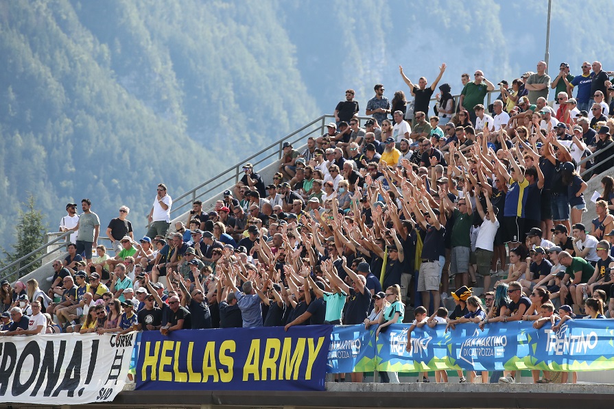 amichevole tifosi hellas verona primiero