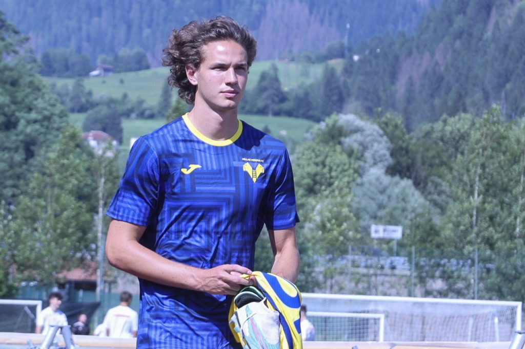 daniele ghilardi hellas verona allenamento