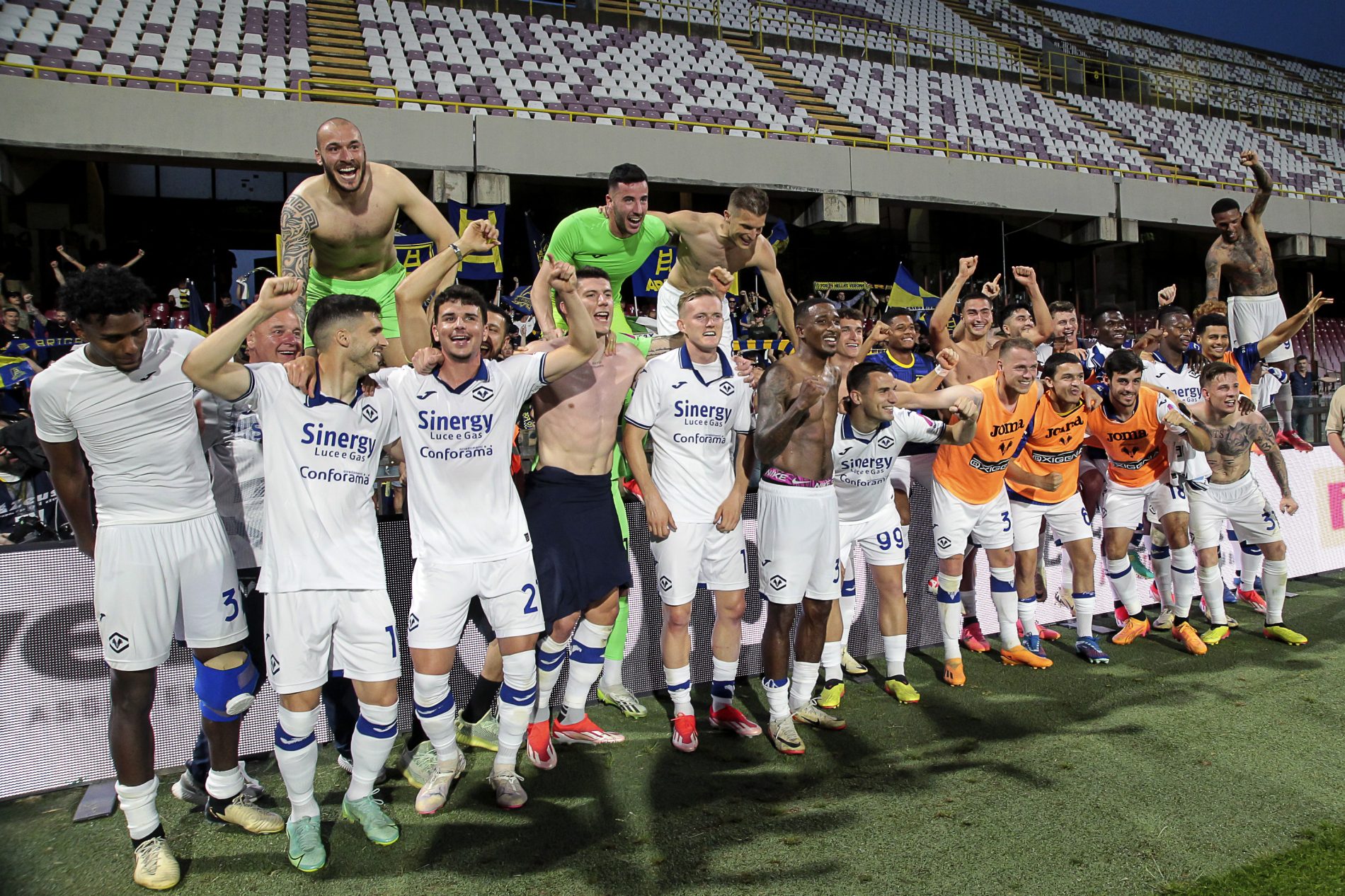 esultanza salvezza hellas verona