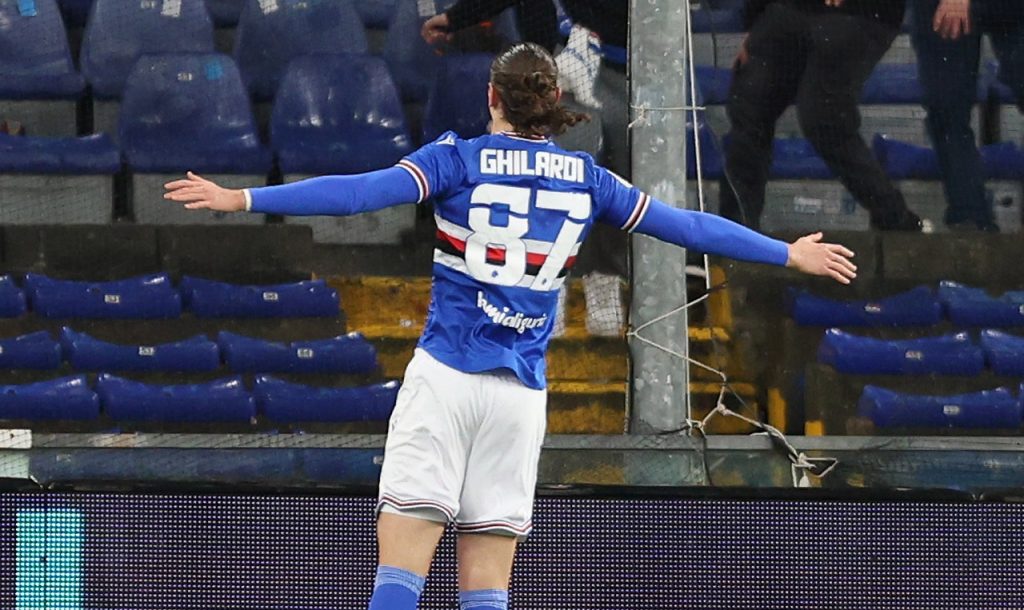 daniele ghilardi sampdoria hellas verona