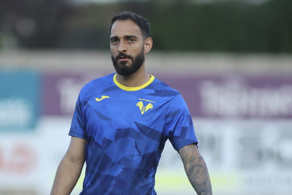 grigoris kastanos allenamento hellas verona