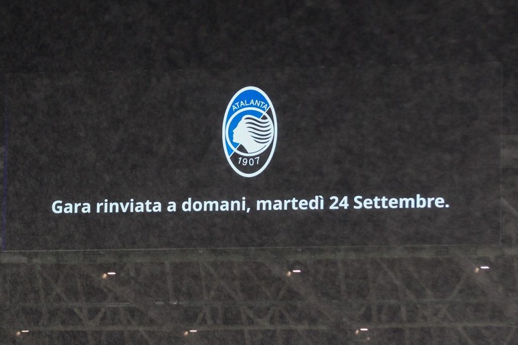 atalanta como rinvio pioggia