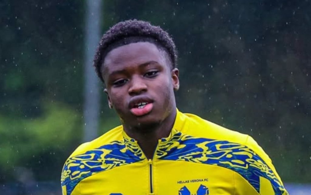 alphadjo cisse hellas verona allenamento