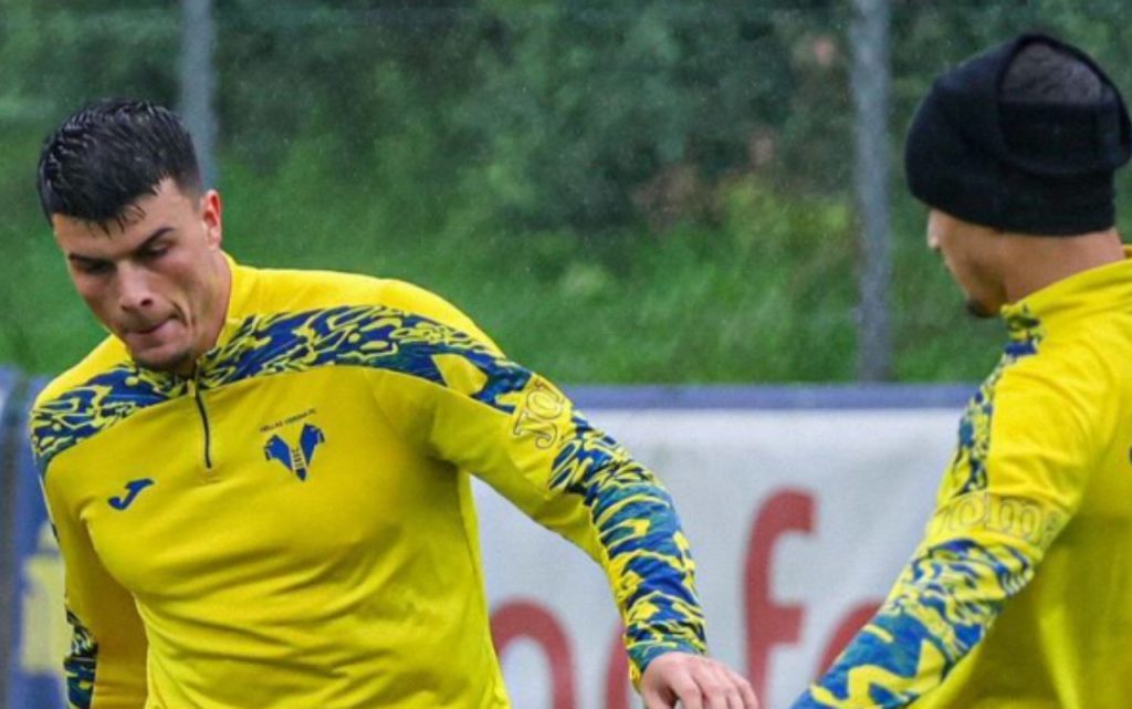 daniliuc allenamento hellas verona