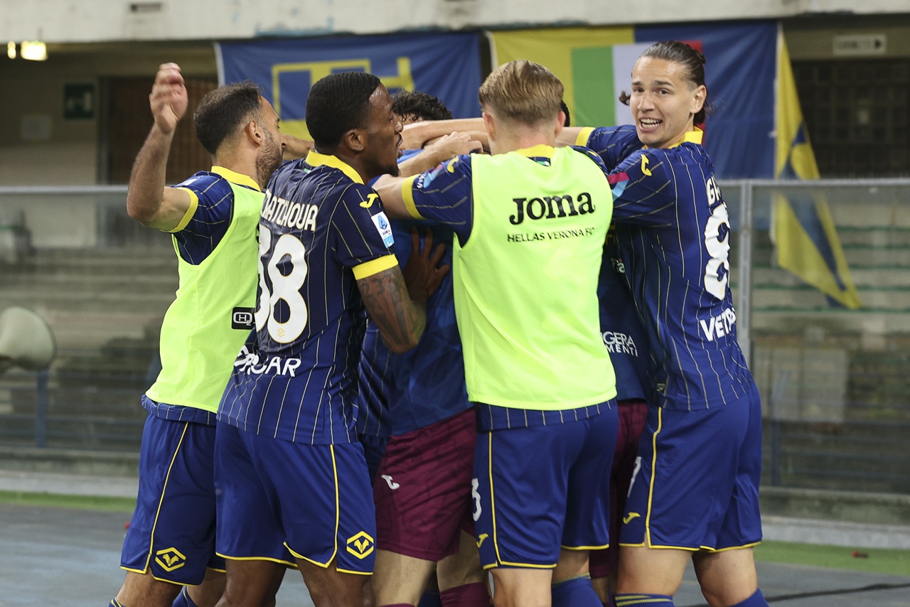 esultanza hellas verona