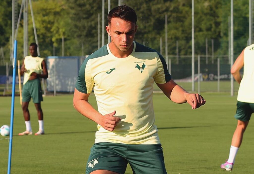 giovane allenamento hellas verona