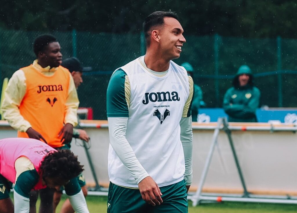 giovane hellas verona allenamento folgaria