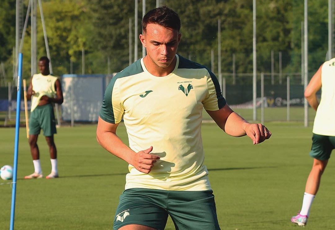 giovane allenamento hellas verona
