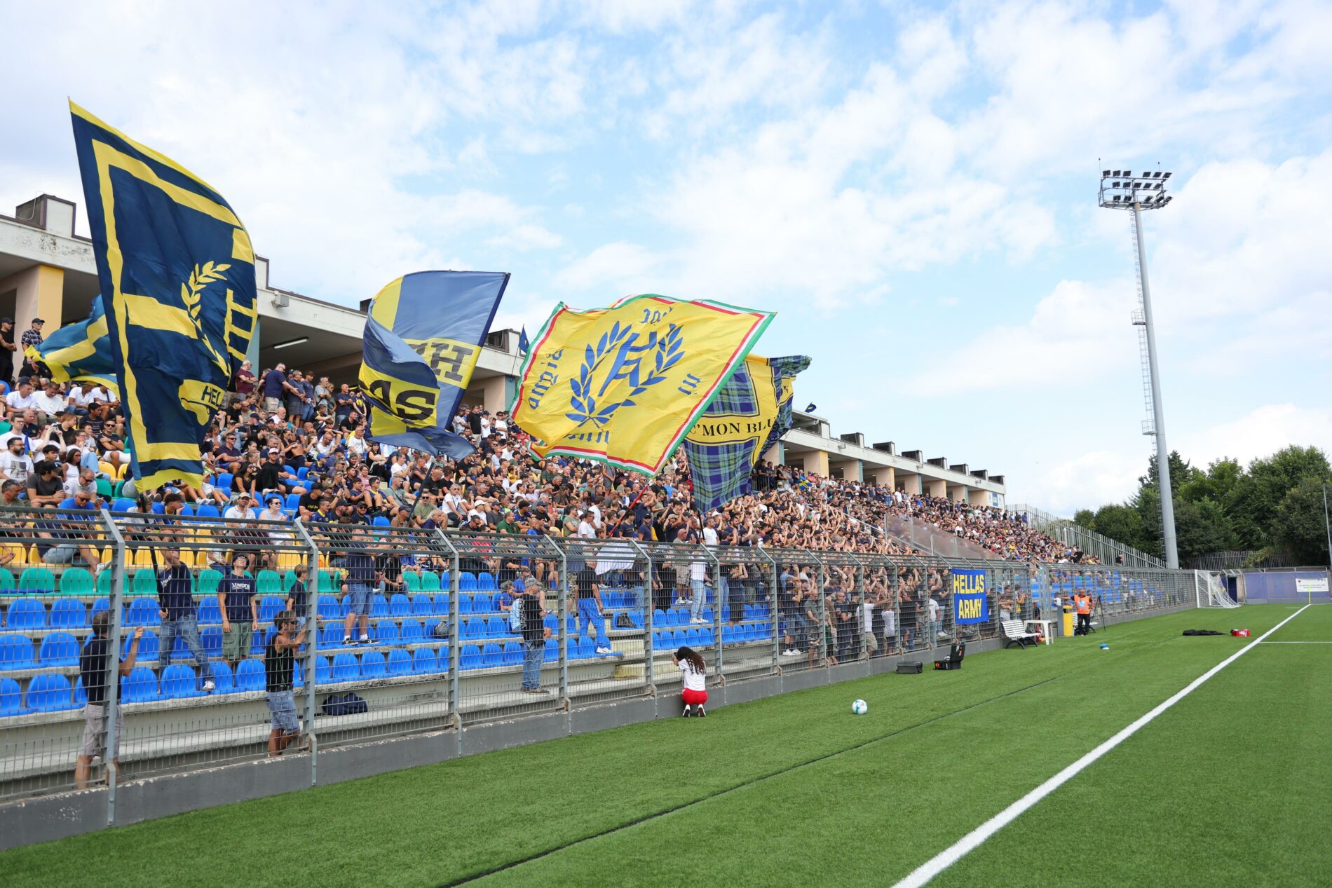 hellas verona allenamento via sogare olivieri