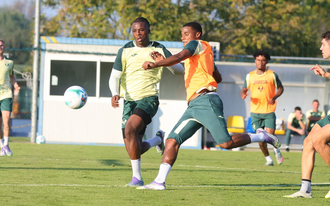 allenamento bella kotchap sarr hellas verona