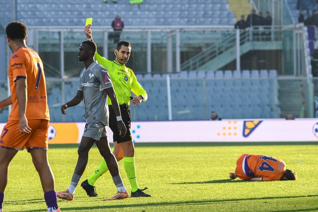 arbitro andrea colombo cheikh niasse hellas verona
