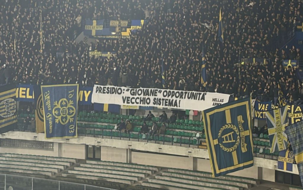 presidio hellas verona protesta