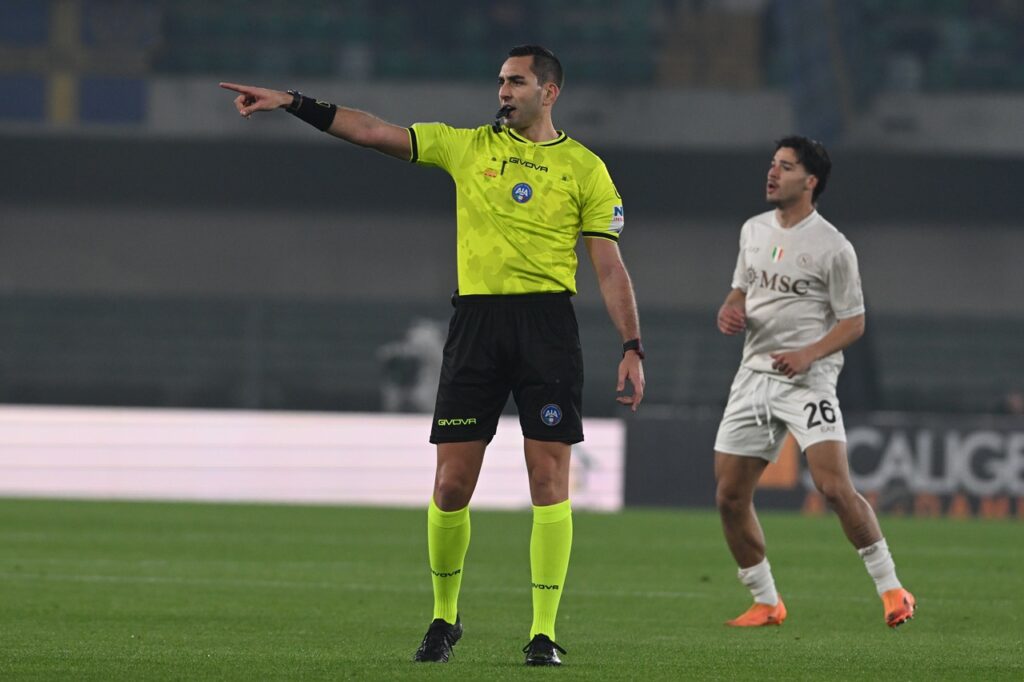 arbitro colombo verona napoli