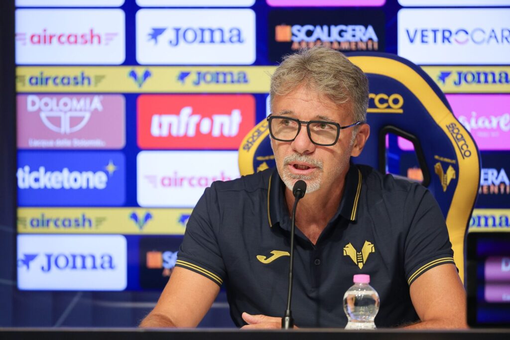 marco baroni presentazione hellas verona