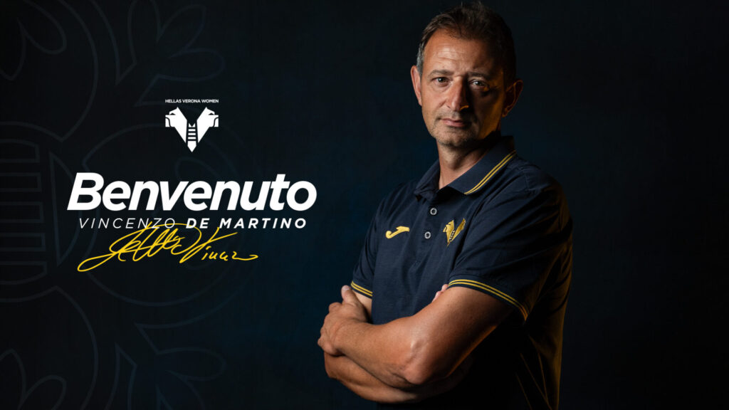 vincenzo de martino hellas verona women