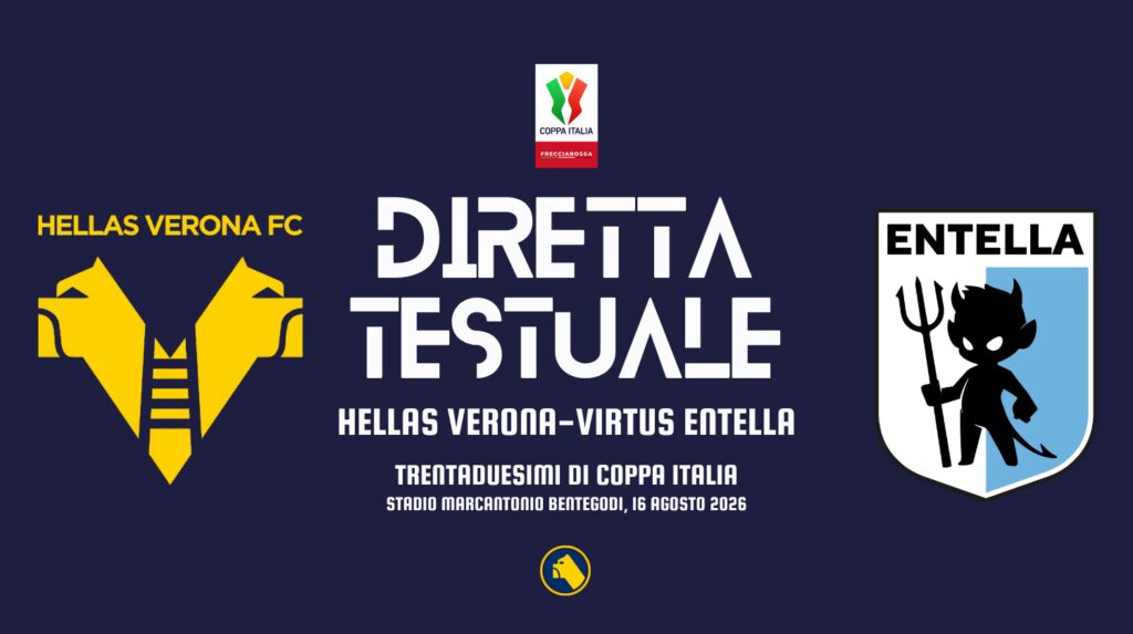 diretta testuale hellas verona-entella