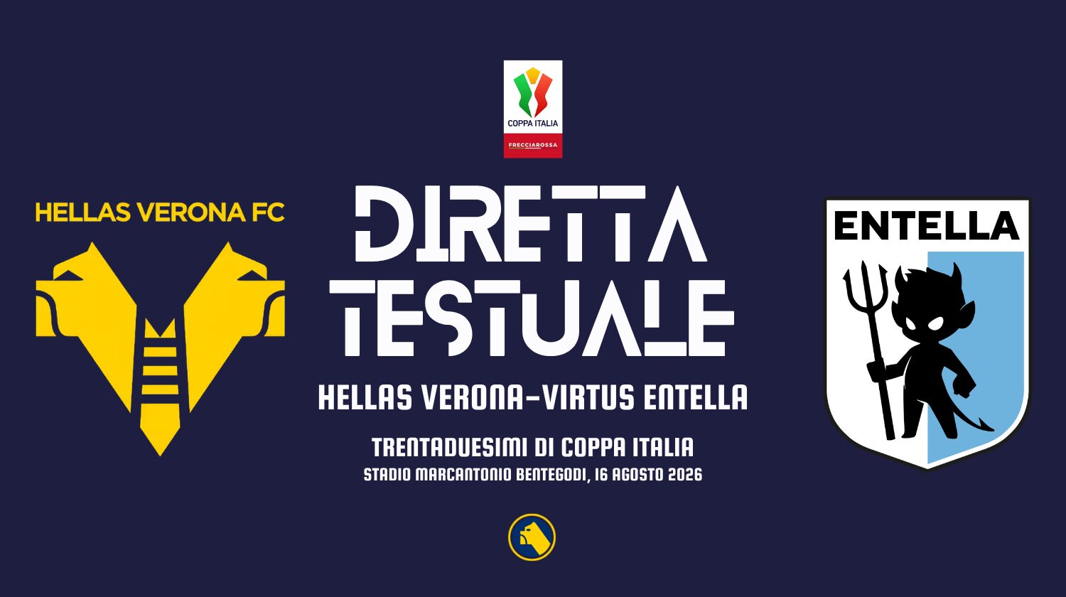 diretta testuale hellas verona-entella