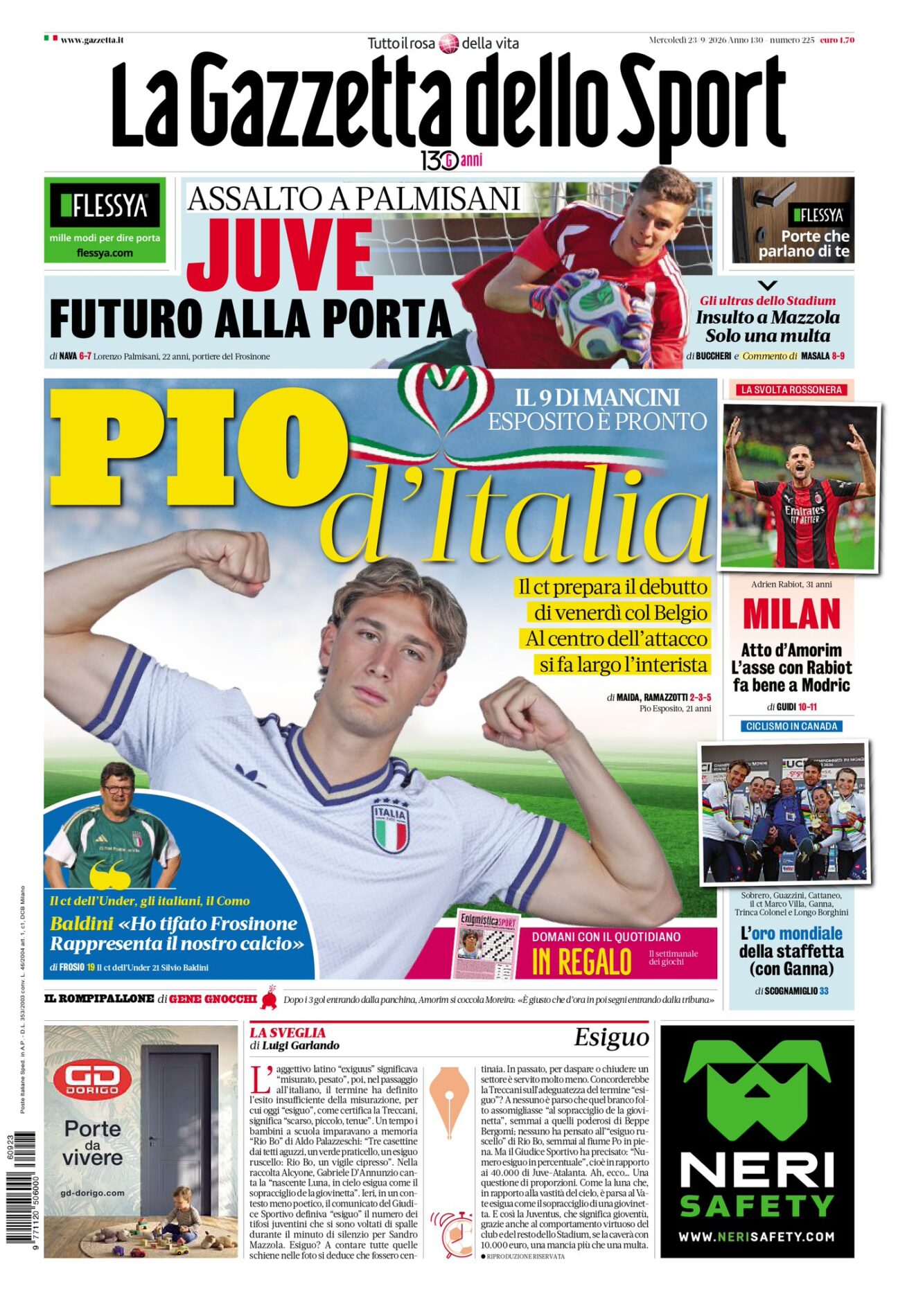 Rassegna stampa, le prime pagine di oggi