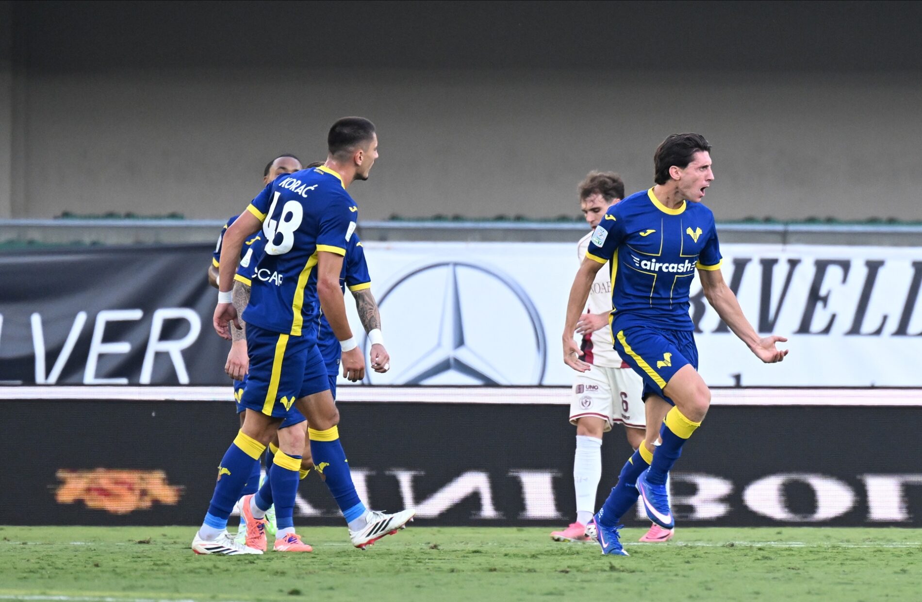 samuele mulattieri pagelle hellas verona-arezzo
