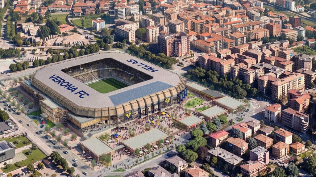 nuovo stadio hellas verona