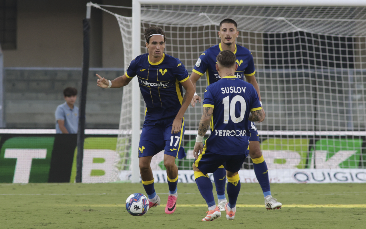 Verona-Vicenza, la probabile formazione gialloblù di CH