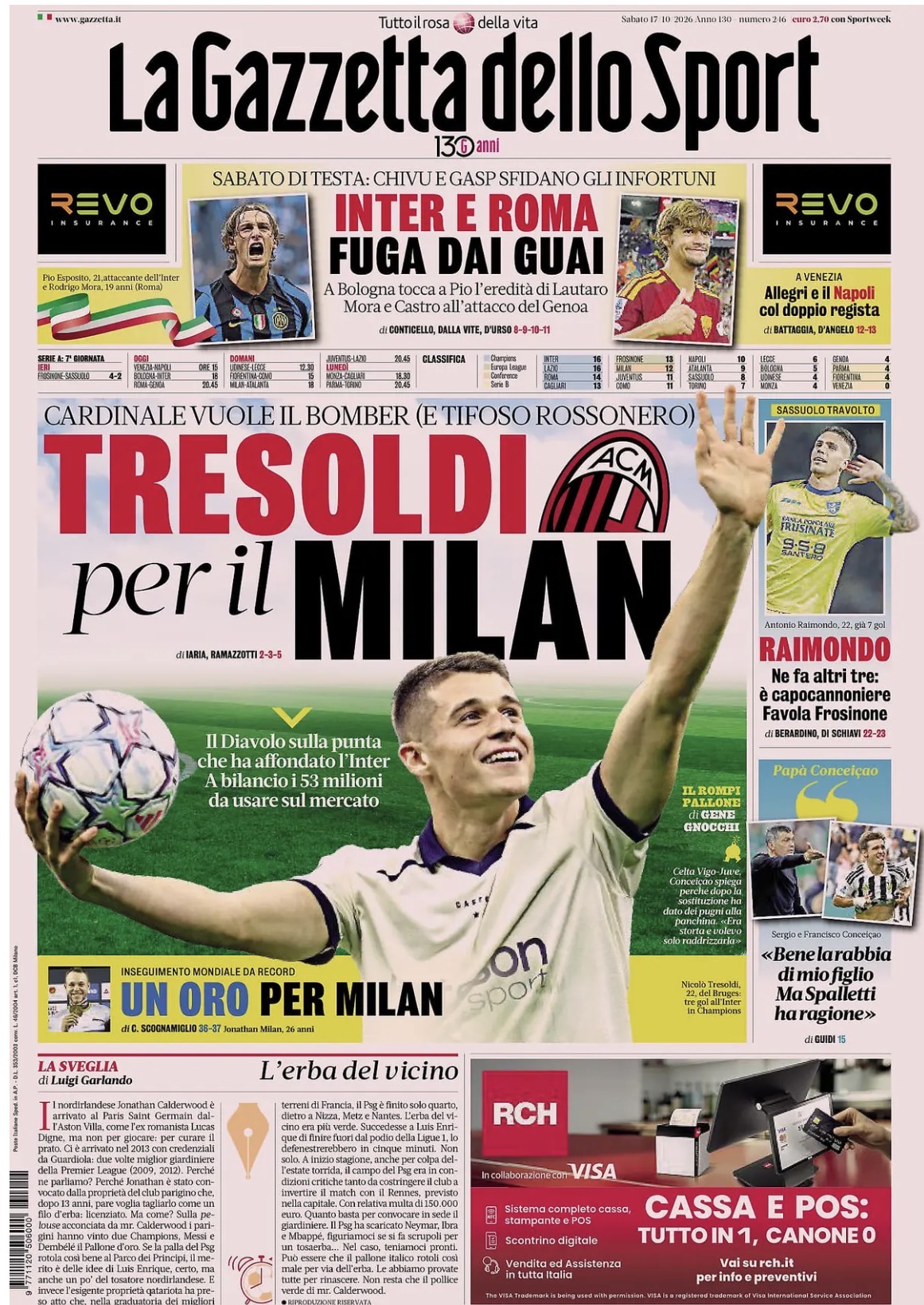 Rassegna stampa, le prime pagine di oggi