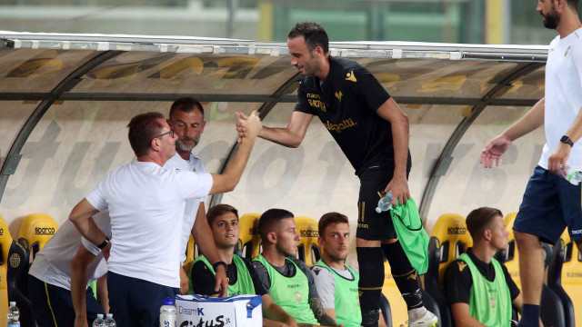 VERONA 05 -08 -2018- HELLAS. VERONA 2 TURNO COPPA ITALIA HELLAS VERONA. JUVE STABIA .ALBERTO MARIANI - SILPRESS Nella foto - PAZZINI