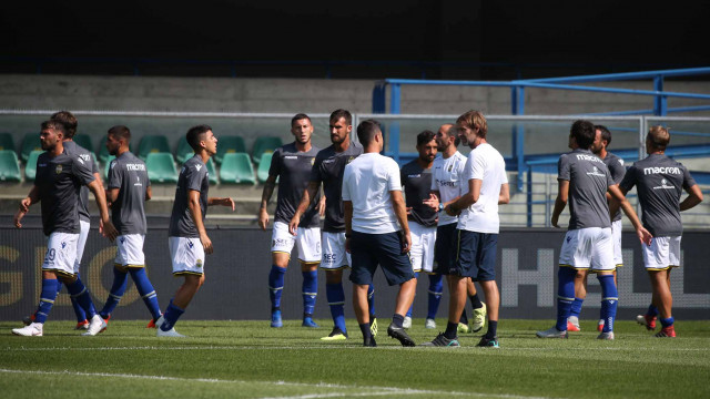 Riscaldamento
Verona 16-09-2018 Lo stadio Bentegodi 3 giornata di campionato Serie B 2018/2019 Hellas Verona / Carpi
Foto Alberto Mariani SilPress