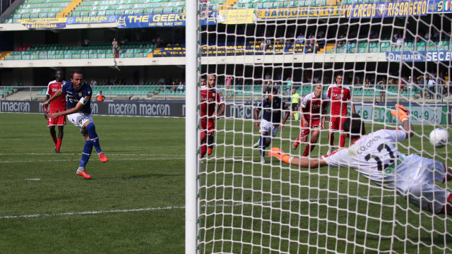Rigore Pazzini
Verona 16-09-2018 Lo stadio Bentegodi 3 giornata di campionato Serie B 2018/2019 Hellas Verona / Carpi
Foto Alberto Mariani SilPress