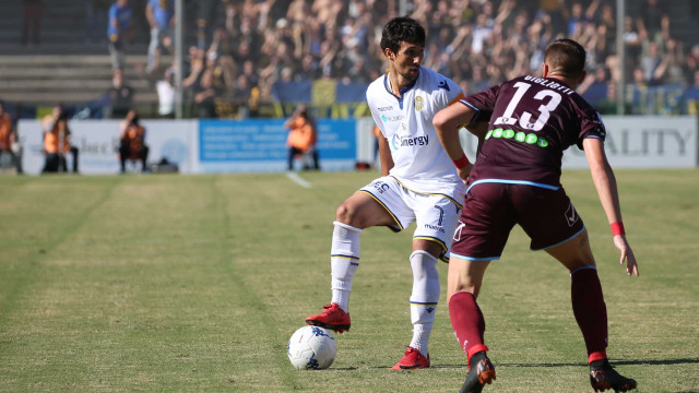 SALERNITANA-HELLAS VERONA 29-09-2018 RYDER MATOS. ALBERTO MARIANI/SILPRESS