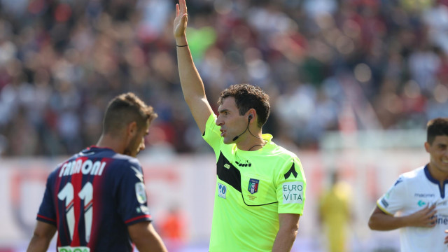 CROTONE - HELLAS VERONA 22-09-2018. ARBITRO SACCI. ALBERTO MARIANI/SILPRESS