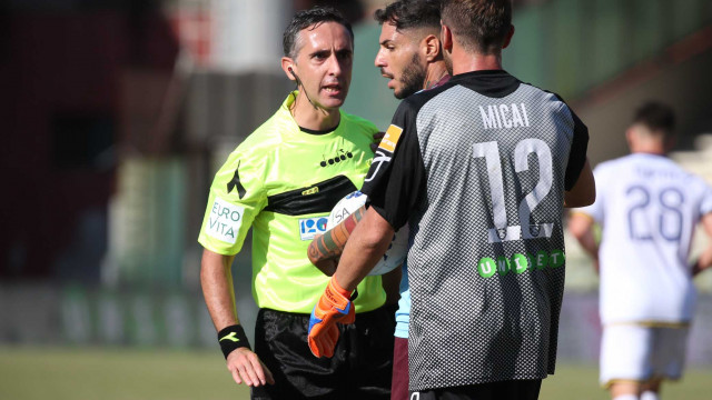 SALERNITANA-HELLAS VERONA 29-09-2018 ARBITRO GIANLUCA AURELIANO. ALBERTO MARIANI/SILPRESS