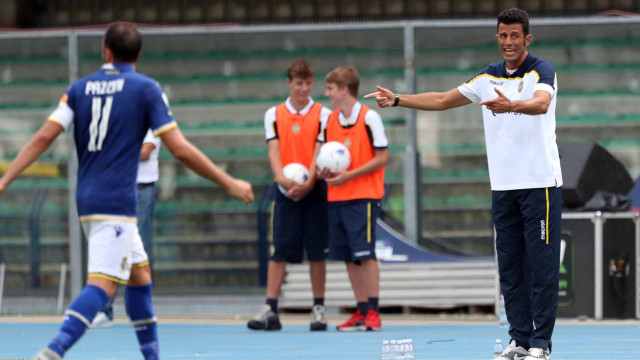 Fabio Grosso allenatore. Hellas Verona
Verona 16-09-2018 Lo stadio Bentegodi 3 giornata di campionato Serie B 2018/2019 Hellas Verona / Carpi
Foto Alberto Mariani SilPress