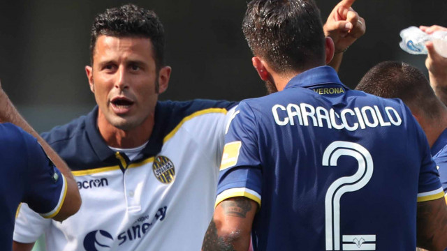 Fabio Grosso allenatore. Hellas Verona
Verona 16-09-2018 Lo stadio Bentegodi 3 giornata di campionato Serie B 2018/2019 Hellas Verona / Carpi
Foto Alberto Mariani SilPress