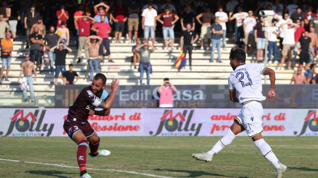 SALERNITANA-HELLAS VERONA 29-09-2018 KARIM LARIBI. ALBERTO MARIANI/SILPRESS