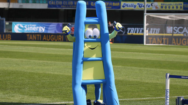 Riscaldamento Mascotte
Verona 16-09-2018 Lo stadio Bentegodi 3 giornata di campionato Serie B 2018/2019 Hellas Verona / Carpi
Foto Alberto Mariani SilPress