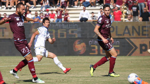 SALERNITANA-HELLAS VERONA 29-09-2018 RYDER MATOS. ALBERTO MARIANI/SILPRESS