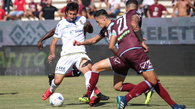 SALERNITANA-HELLAS VERONA 29-09-2018 RYDER MATOS. ALBERTO MARIANI/SILPRESS