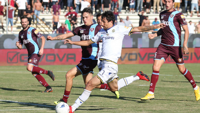 SALERNITANA-HELLAS VERONA 29-09-2018 RYDER MATOS. ALBERTO MARIANI/SILPRESS