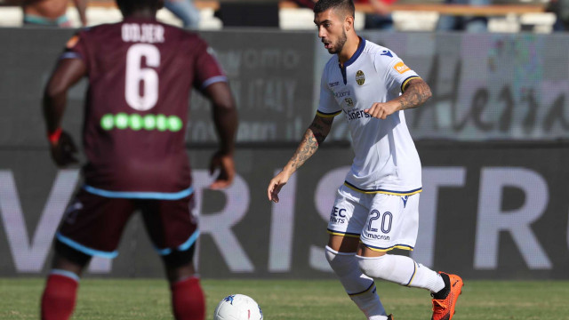 SALERNITANA-HELLAS VERONA 29-09-2018 MATTIA ZACCAGNI. ALBERTO MARIANI/SILPRESS