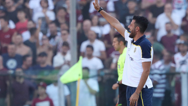 SALERNITANA-HELLAS VERONA 29-09-2018 FABIO GROSSO. ALBERTO MARIANI/SILPRESS
