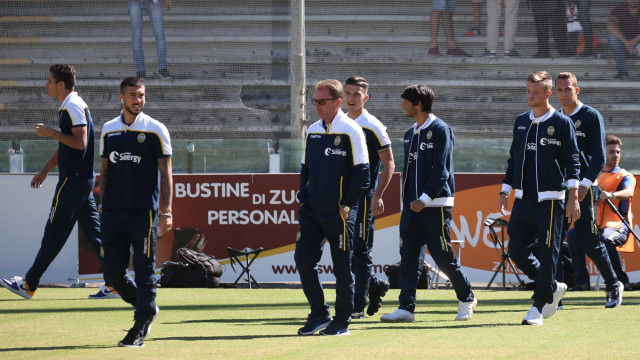 SALERNITANA-HELLAS VERONA 29-09-2018 PRE PARTITA. ALBERTO MARIANI/SILPRESS