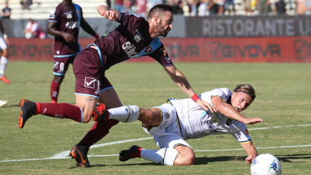 SALERNITANA-HELLAS VERONA 29-09-2018 ALESSANDRO CRESCENTI. ALBERTO MARIANI/SILPRESS