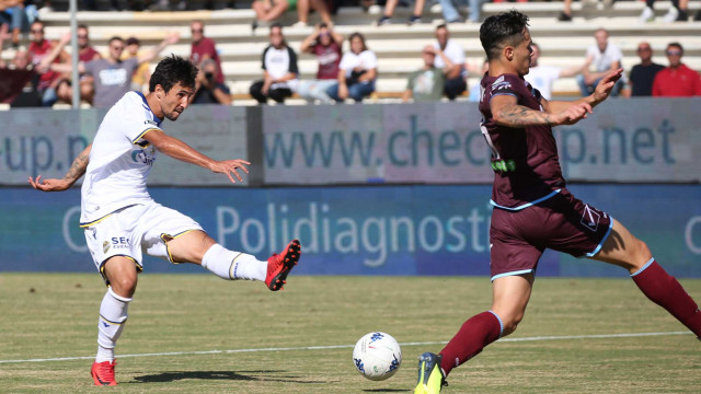 SALERNITANA-HELLAS VERONA 29-09-2018 RYDER MATOS. ALBERTO MARIANI/SILPRESS