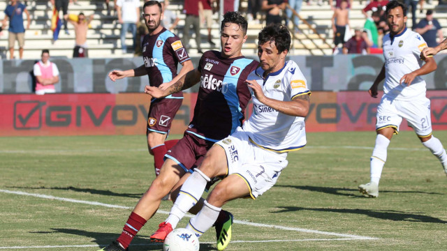 SALERNITANA-HELLAS VERONA 29-09-2018 RYDER MATOS. ALBERTO MARIANI/SILPRESS