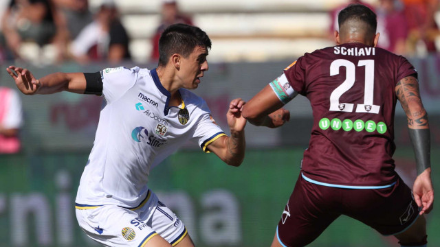 SALERNITANA-HELLAS VERONA 29-09-2018 SANTIAGO COLOMBATTO. ALBERTO MARIANI/SILPRESS