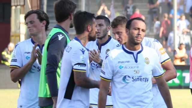SALERNITANA-HELLAS VERONA 29-09-2018 DELUSIONE. ALBERTO MARIANI/SILPRESS